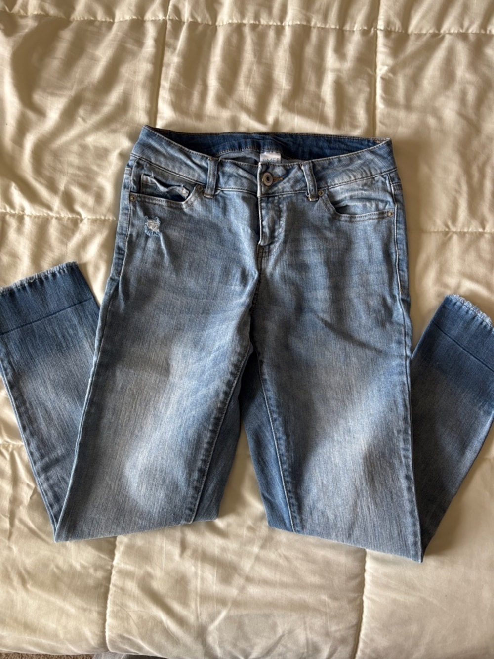 Time and Tru Lightly Distressed Jeans